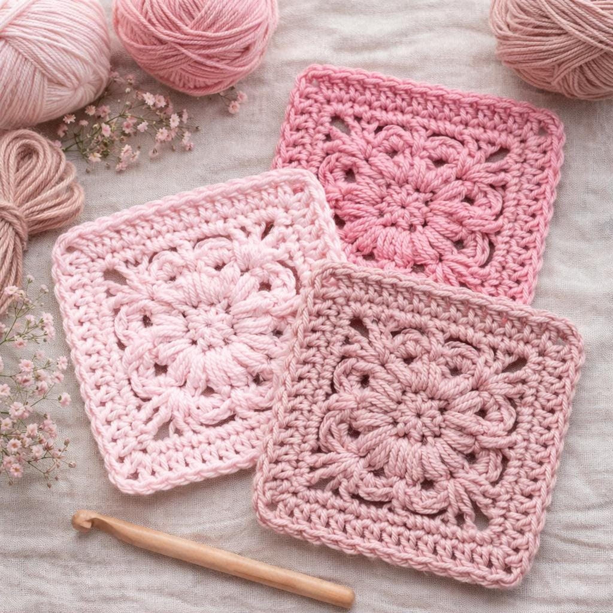 Crochet Flower Granny Square