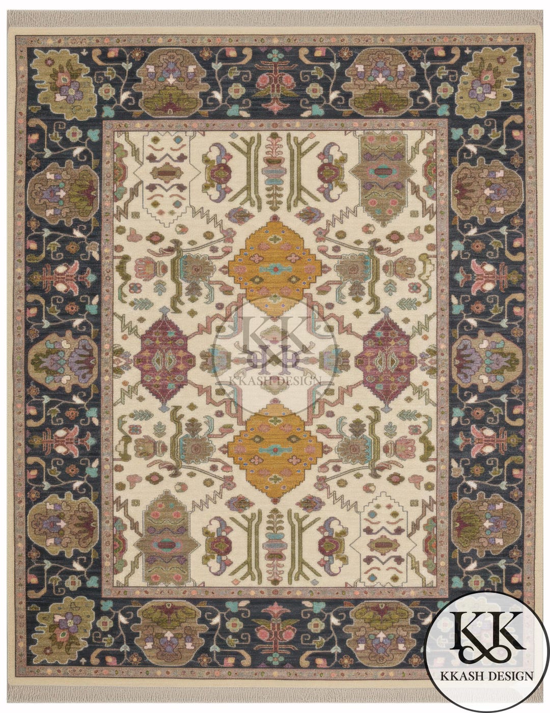 Traditional Antique Carpet, Handcrafted Textile Rug - Etsy