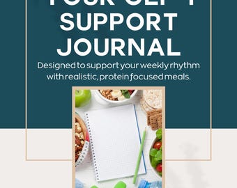 GLP-1 Journal for Weight Loss | Self-Care & Meal Planning Printable