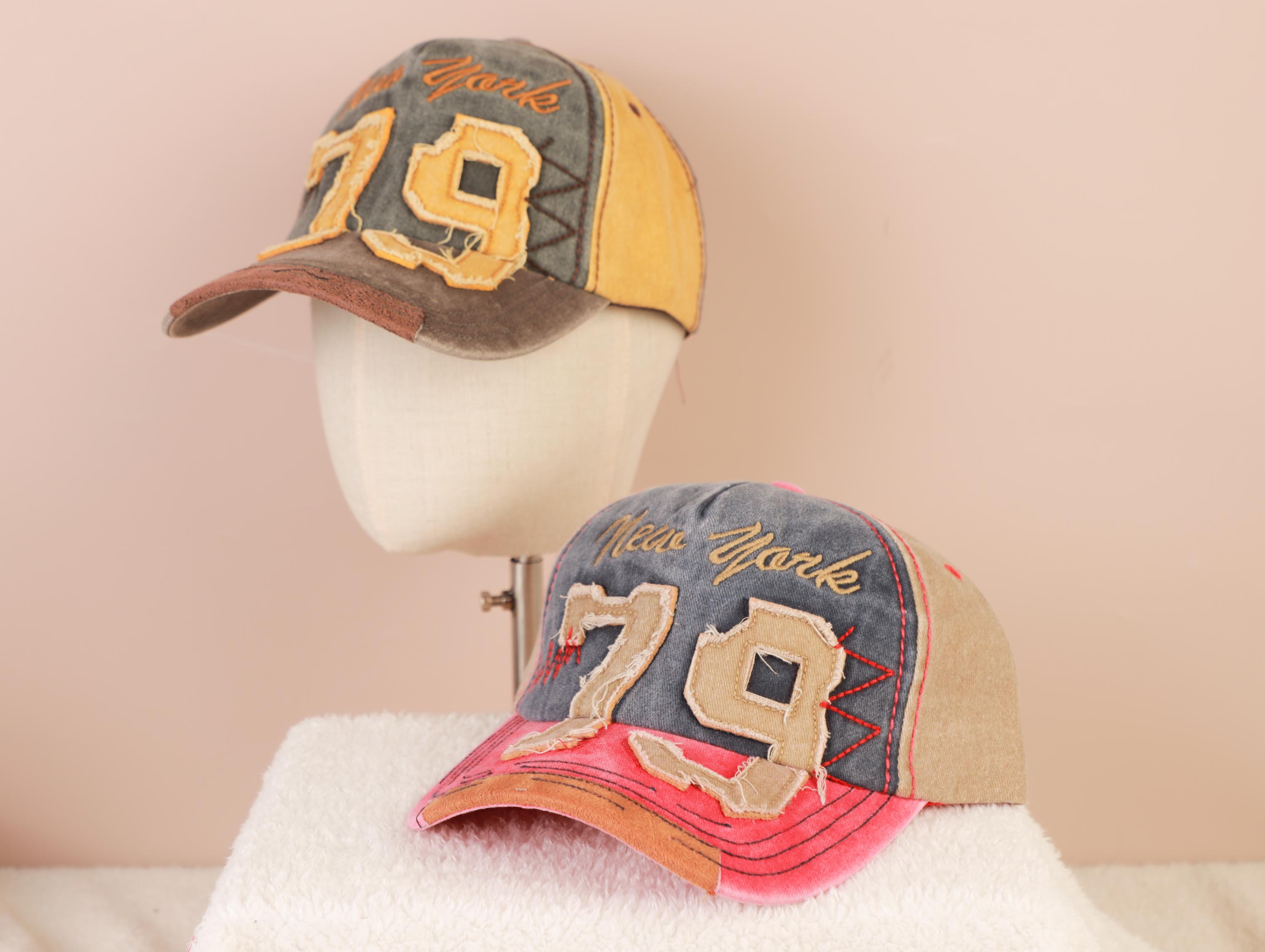 Vintage New York Baseball Cap, 79 Patch Four-toned Trucker 