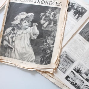 Ancien magazine Soleil du Dimanche, 1906, vie pratique, vieux journal, mode française, belle époque, 4607