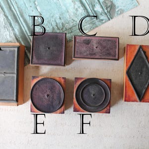Holz GEOMETRISCHE stempel rechteckige form stickerei spielzeug montessori minimalist spiel klassenzimmer