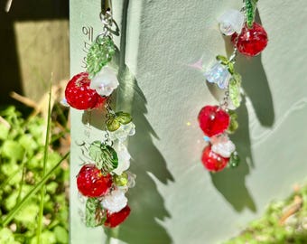 Enchanted StrawBerry Trail Bookmark