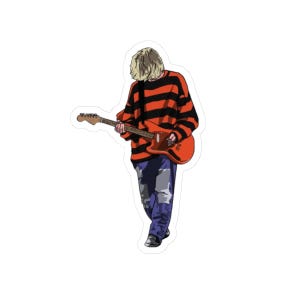 Kurt Cobain Nirvana Punk Rock Vinyl Die Cut Decal stickers