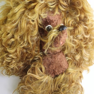 Wall Vintage Plush Soft Poodle Dog Artemon Toy Made in USSR toy