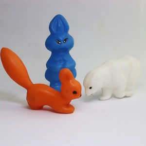 Funny Little Vintage Plastic Toy Made in USSR