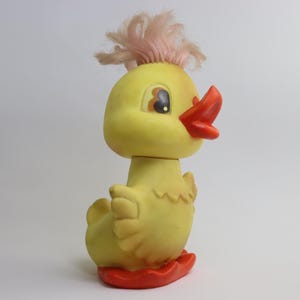 Smile Vintage Rubber Duck Made in USSR toy
