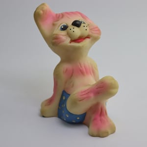 Funny Vintage Rubber Dog Made in USSR toy