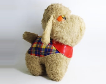 1980年代 パウンドパピーズ アーウィン ぬいぐるみ 犬 グレー