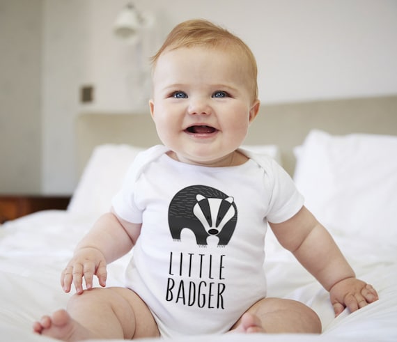 Little Badger Baby Clothes Bodysuit One 