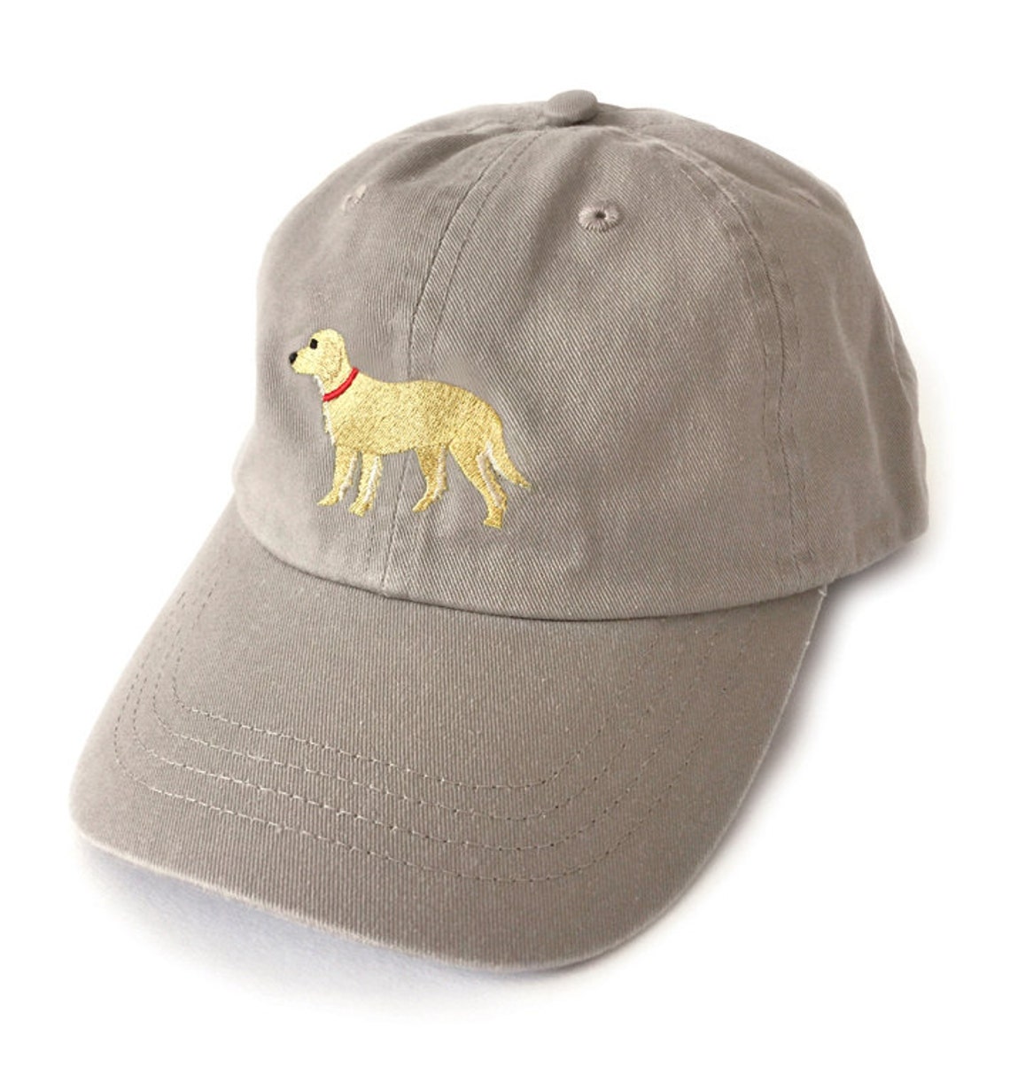 Golden Retriever Baseball Cap Embroidered Golden Retriever Etsy