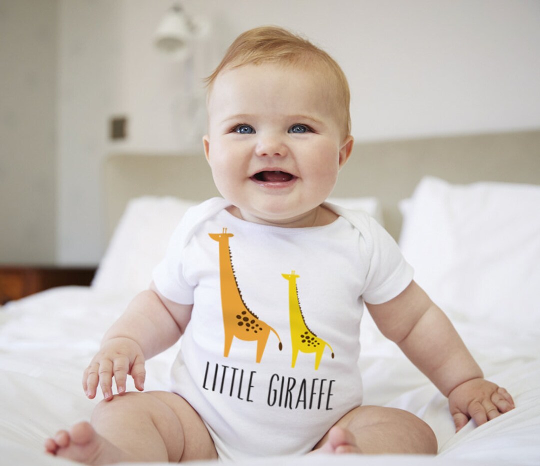 Giraffe Baby Clothes Bodysuit Romper Baby Boy or Baby Girl Etsy