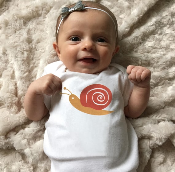 Snail Baby Body Romper, parfait pour bébé garçon ou fille, tailles  disponibles nouveau-né 24 mois, tenue parfaite pour rentrer à la maison ou  cadeau de baby shower -  Canada