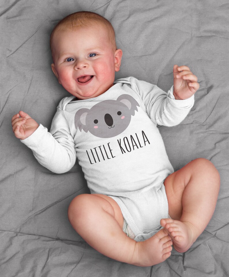 Koala Baby Clothes Bodysuit Romper for Baby Boy or Baby Girl Etsy