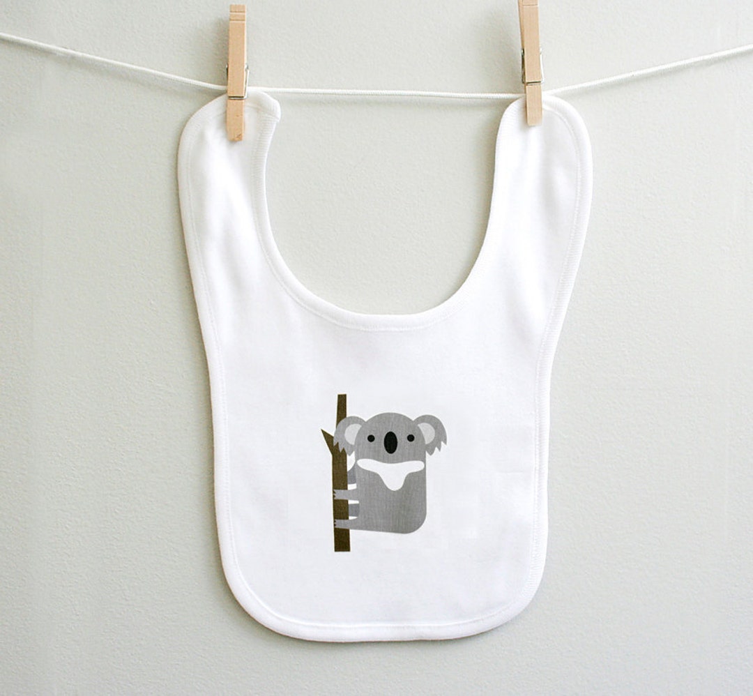 Koala Baby Burp Bib for Baby Boy or Baby Girl 100 Super Soft Etsy