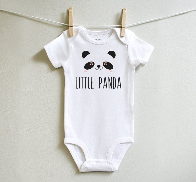 Panda Baby Clothes Bodysuit for Baby Boy or Baby Girl Newborn | Etsy