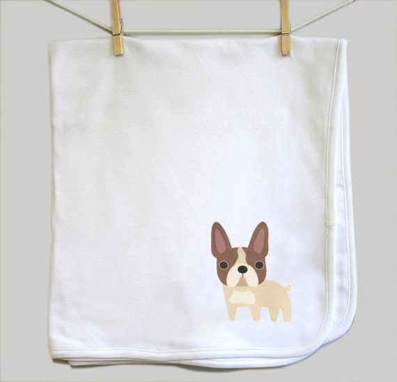 french bulldog swaddle