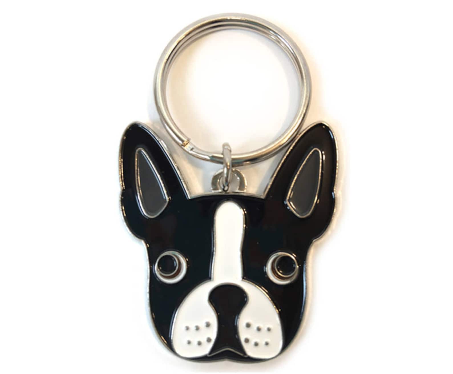 Boston Terrier Key Chain for Home or Car 1 Split Ring - Etsy