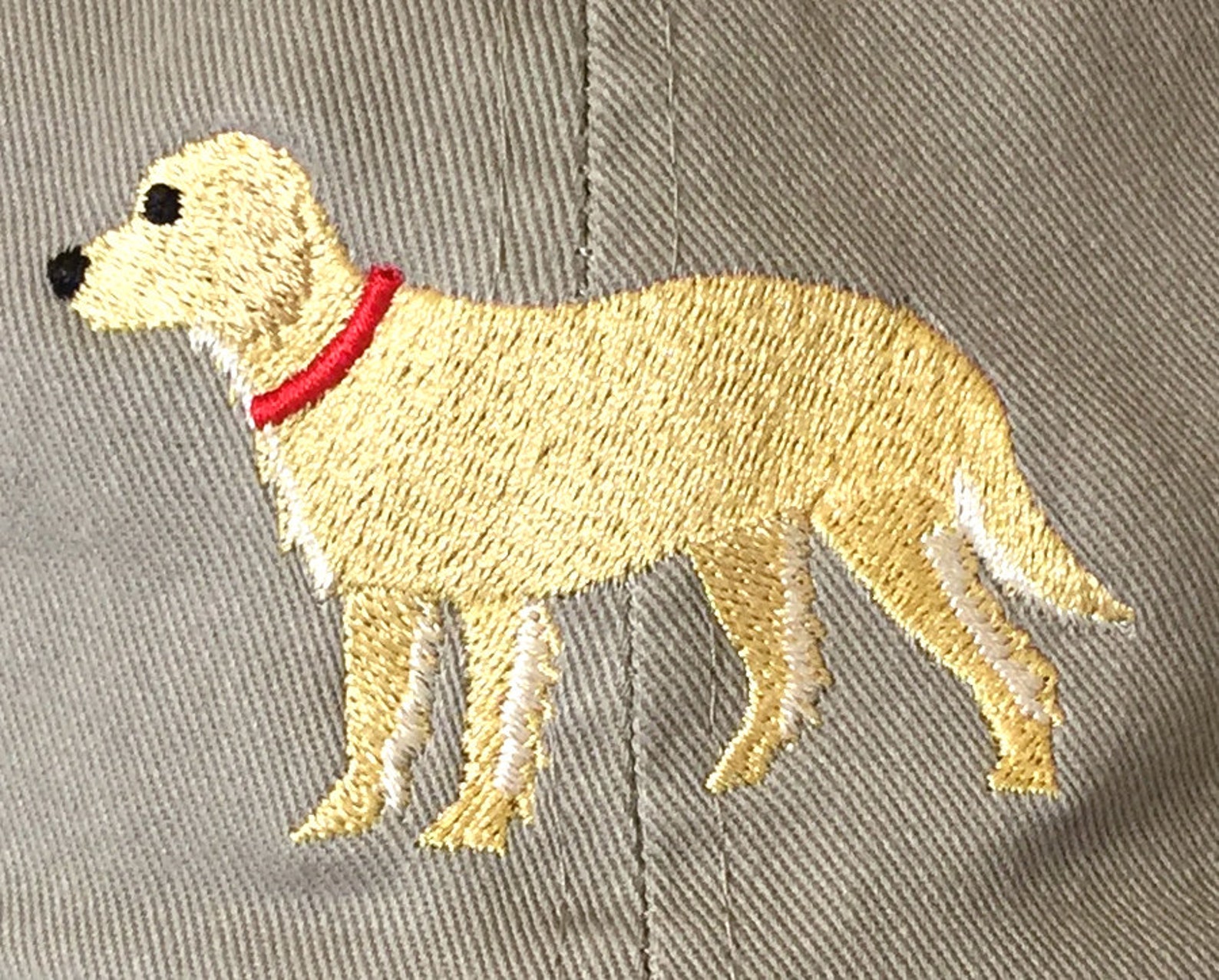 Golden Retriever Baseball Cap Embroidered Golden Retriever Etsy