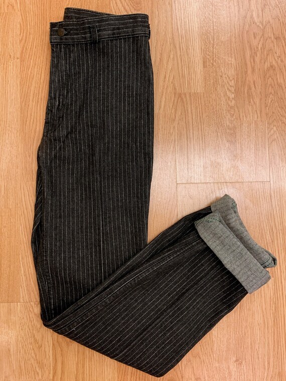 DEADSTOCK Pinstripe Mom Jeans