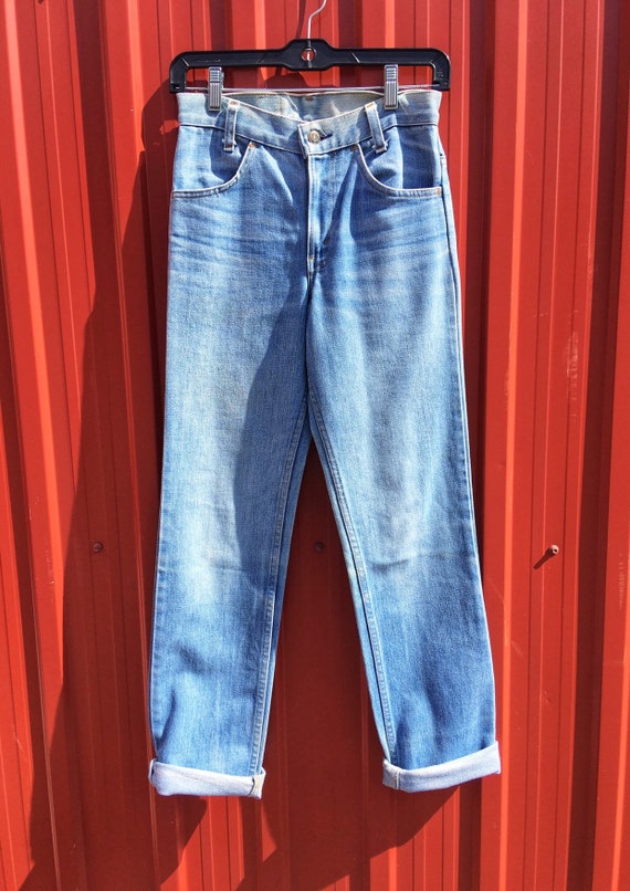 1970s Orange-Tab Levis Mom Jeans