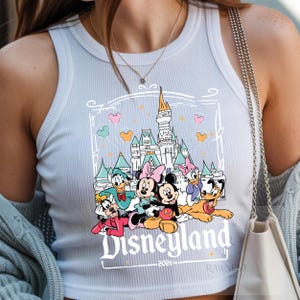 Chemise de vacances en famille Disneyland 2026, t-shirt familial assorti voyage Disney, chemise de vacances Magic Kingdom, voyage en famille Disney, chemise de vacances image 14