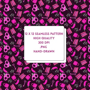 Smut seamless file, kinda sweet, kinda smutty, book lover, bad girl, bookish, reading smut, PNG, repeating Pattern, Adult Sublimination
