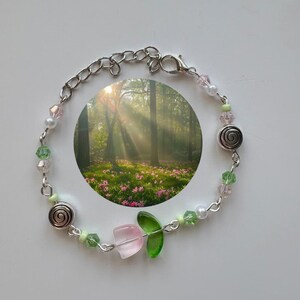 Blooming forest bracelet