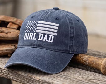 Girl Dad Hat Embroidered Father's Day 2026 Hat, New Dad Gift