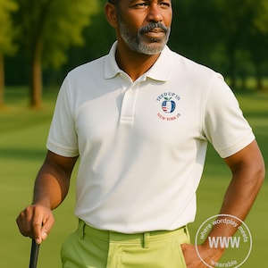 Teed Up in New York 25 Golf Polo