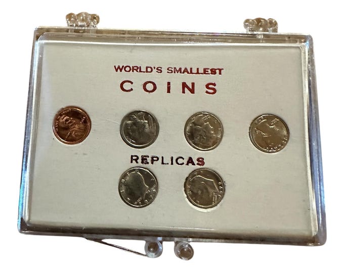 World’s Smallest Coins Replica Set – Miniature Coin Collection – Real ...