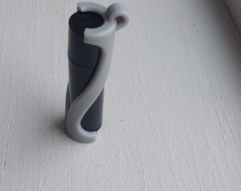 Sleutelhanger Chapstickhouder