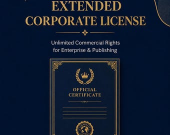Extended Corporate License Add-On for Medical Illustrations, Unlimited Commercial Rights, Publishing, Textbooks & Enterprise Usage