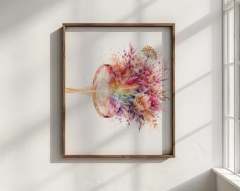 ophthalmology wall art, optometry decor, optometry art, glasses anatomy, ophthalmology art digital, optometry art print, optometry wall art