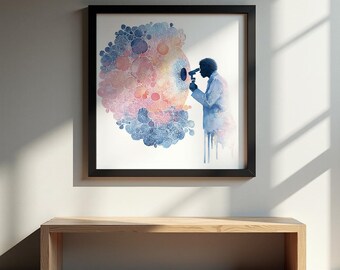 Ophthalmology Poster for Doctors Office, Oculist Print, Ophthalmology Print, Gift for Eye Doctor or Optometrist, Optometry Poster