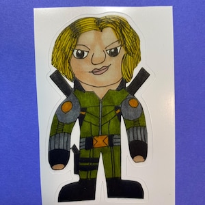 Yelena Belova - Tactical Gear Vinyl Sticker (1.5x3 in)