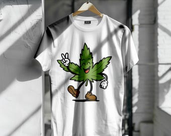 Stay High Stay Humble Shirt: Funny Unisex Stoner Tee - Free US Shipping