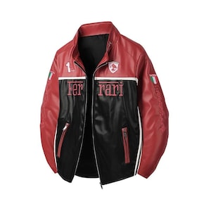 Ferrari jacket leather - Etsy 日本