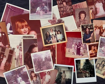 Vintage Photo Bundle | 1960s-90s Real Film Photographs, Some with Handwritten Notes