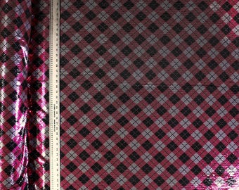 3mm Checkered Plaid Sequins