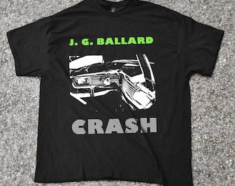 Crash! JG Ballard David Cronenberg Short-sleeve Unisex T-shirt - Etsy