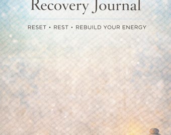 Burnout Recovery Journal Printable | Mental Health Workbook | Stress Relief Planner | Self Care Journal | Reset Your Life PDF