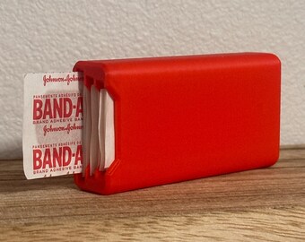 Band Aid Case for Purse, Backpack and Travel for multiple sizes of bandages.