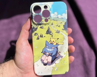 Geng Anime Manga iPhone Hülle für iPhone 17 15 14 13 12 Pro Max XS XR Mini 7 10 Plus & Samsung S23 S24 S25 Ultra Google Pixel 10 Pro Hülle