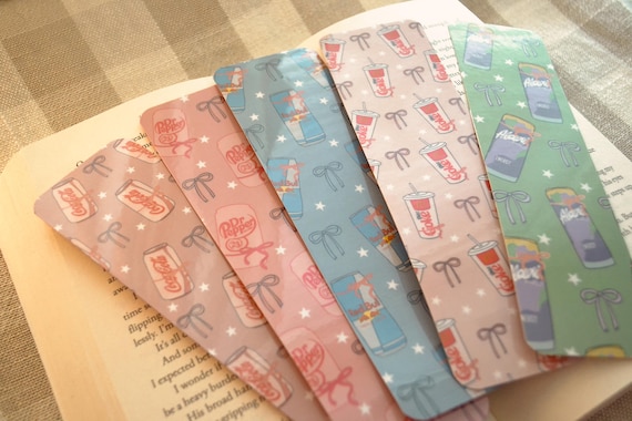 Drink Girlie Laminated Bookmark | Caffeine Lover Gift
