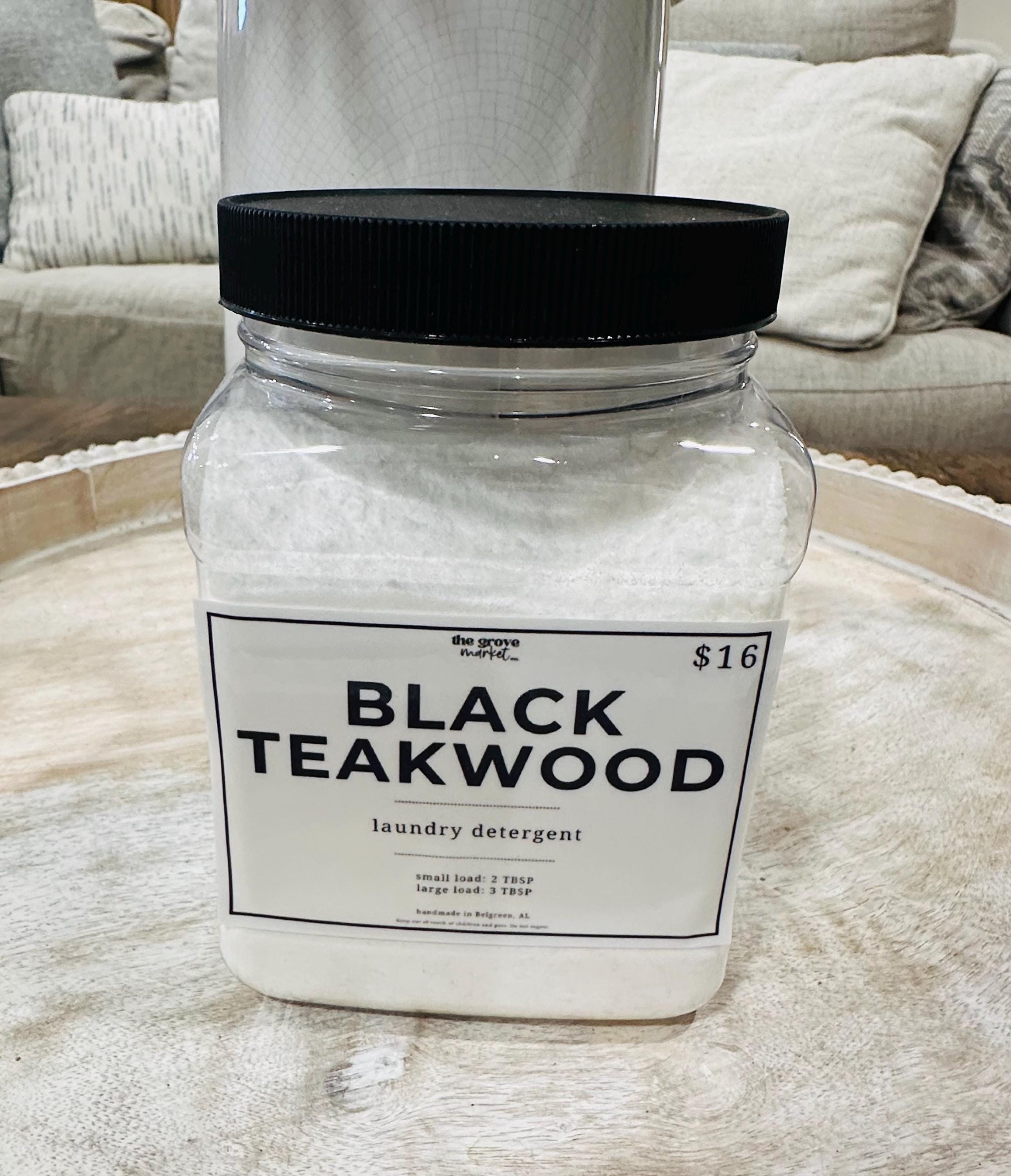 Natural Laundry Detergent Powder 32 Oz | Non-toxic Laundry Soap