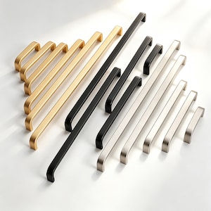 Antique Bronze Drawer Pulls – Solid Metal Cabinet Handles, Farmhouse Retro Hardware
