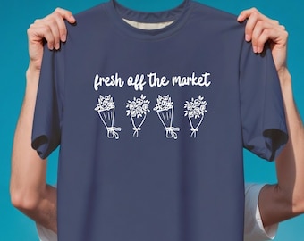 Fresh off the Market Tshirt, Engaged Shirt, Future Mrs Shirt, Bride To Be Shirt, Engagement Outfit, Engaged Tshirt, Coquette Engaged T Shirt