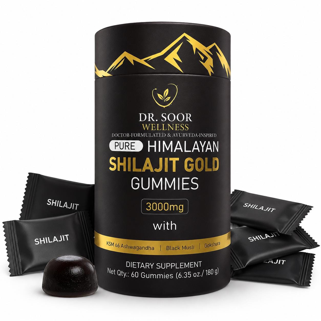 Himalayan Shilajit Gummies With Ashawgandha and More: Physician