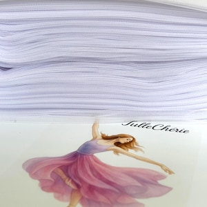 White Tulle Fabric by the Yard – 118" (3m) Wide Soft Tulle for Wedding, Tulle Dress, Veil, Tutu Skirt, Illusion Netting, Fabric Swatches